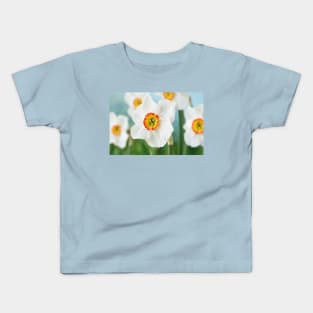 Narcissus  &#39;Felindre&#39;    Div.  9 Poeticus  Daffodil Kids T-Shirt